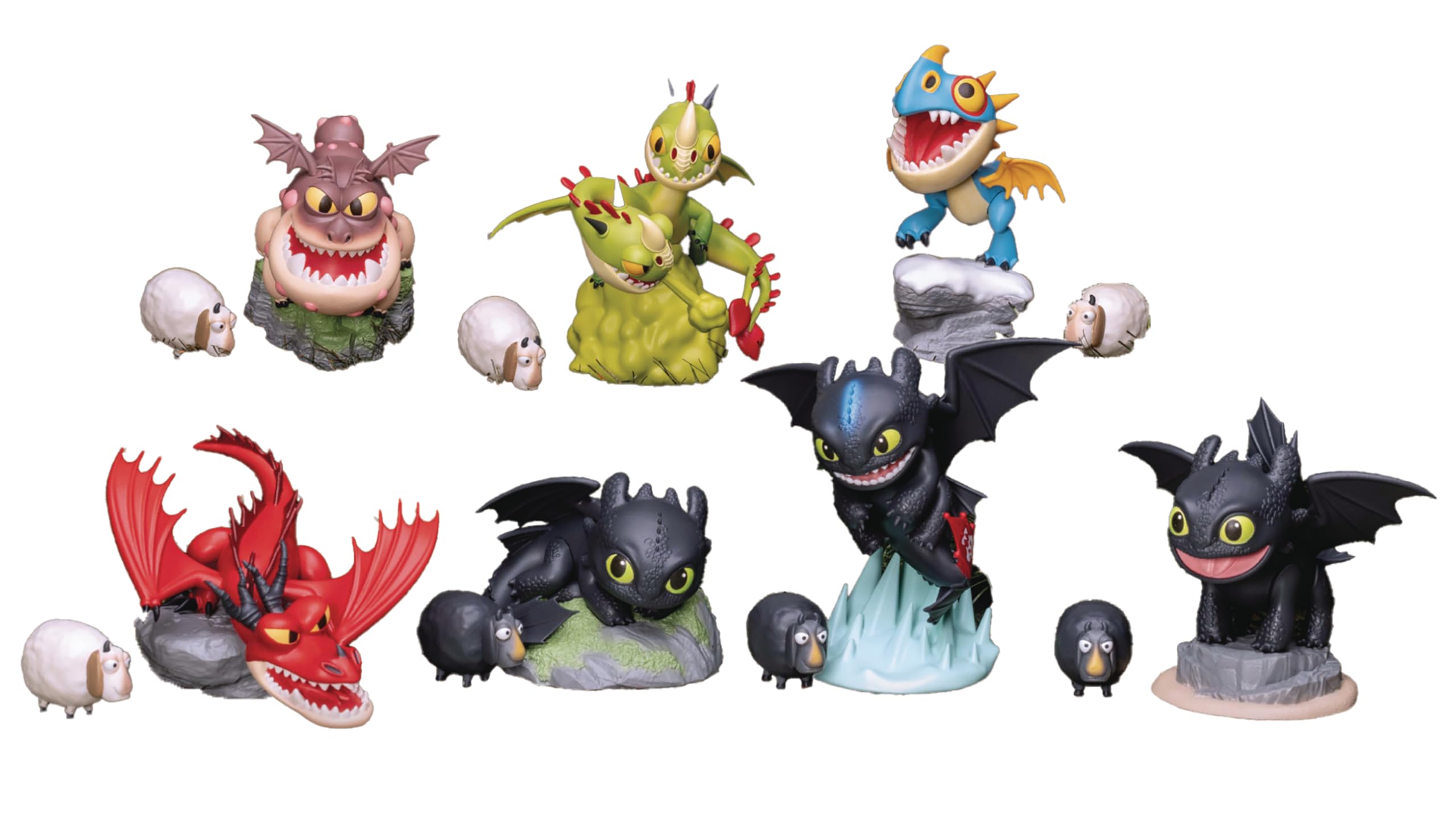 Amazon.com: How to Train Your Dragon: MEA-072 Blind Box Figure 6